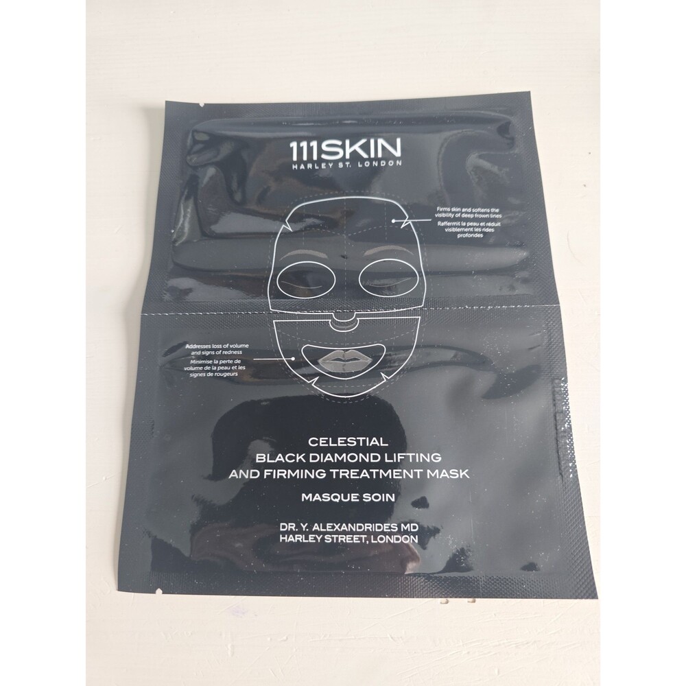 111SKIN Celestial Black Diamond Lifting & Firming Treatment Mask 1.04 oz NEW